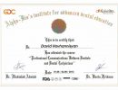Certificate WhiteCastle Dental Clinic Armenia (1)