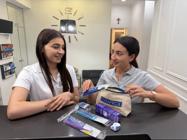 Personal home-care kit provided after a GBT appointment