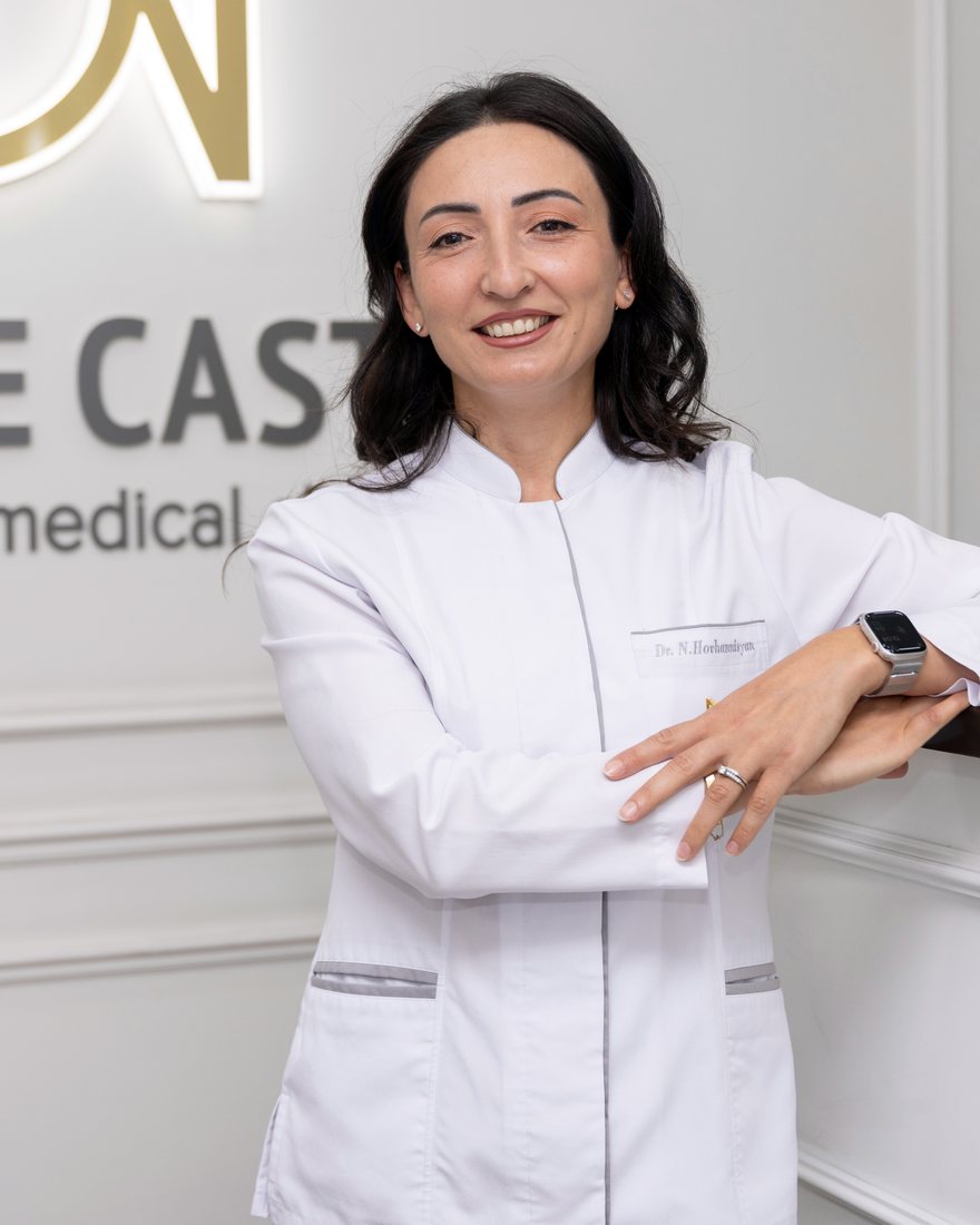 Dr. Naira Hovhannisyan, GBT specialist, White Castle dental medical clinic in Yerevan, Armenia